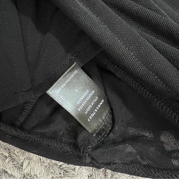 Mesh y2k flare sleeves crop top - Picture 8 of 9